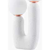 Modern European furniture - Double Round Glass Table Lamp S - www.oroa.com