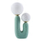 Modern European furniture - Double Round Glass Table Lamp L - www.oroa.com