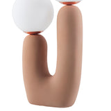 Modern European furniture - Double Round Glass Table Lamp S - www.oroa.com