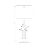 Modern European furniture - Bird Sculpture Accent Table Lamp - www.oroa.com