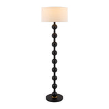 Modern European furniture - Wood Veneer Accent Floor Lamp - www.oroa.com