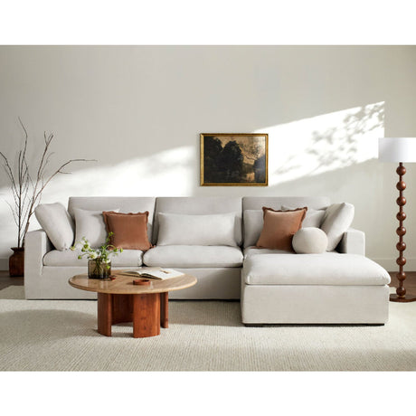 Modern European furniture - Wood Veneer Accent Floor Lamp - www.oroa.com