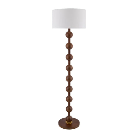 Modern European furniture - Wood Veneer Accent Floor Lamp - www.oroa.com