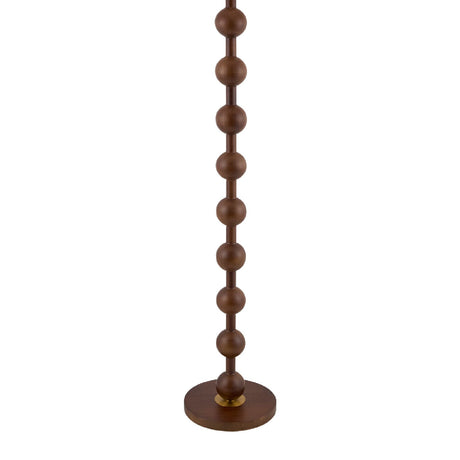 Modern European furniture - Wood Veneer Accent Floor Lamp - www.oroa.com
