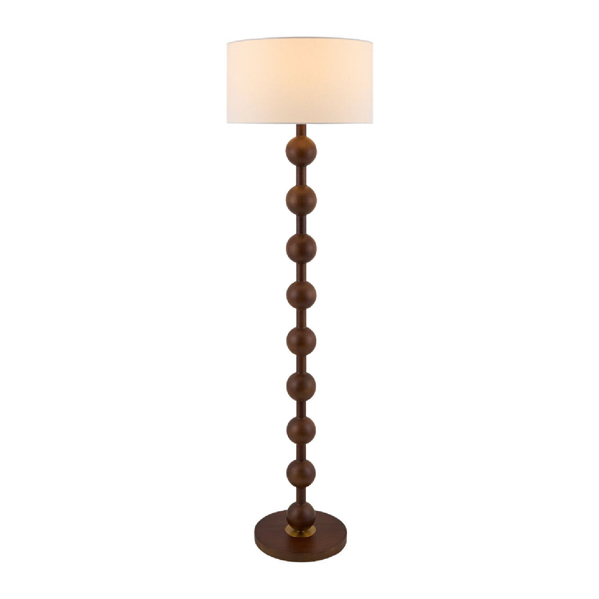 Modern European furniture - Wood Veneer Accent Floor Lamp - www.oroa.com