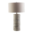 Modern European furniture - Distressed Finish Accent Table Lamp - www.oroa.com