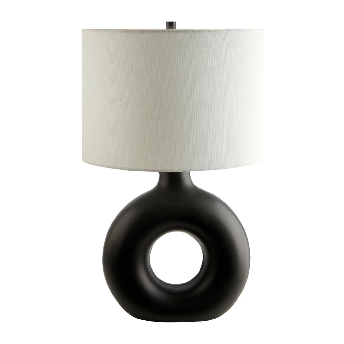 Modern European furniture - Ceramic Ring Accent Table Lamp - www.oroa.com