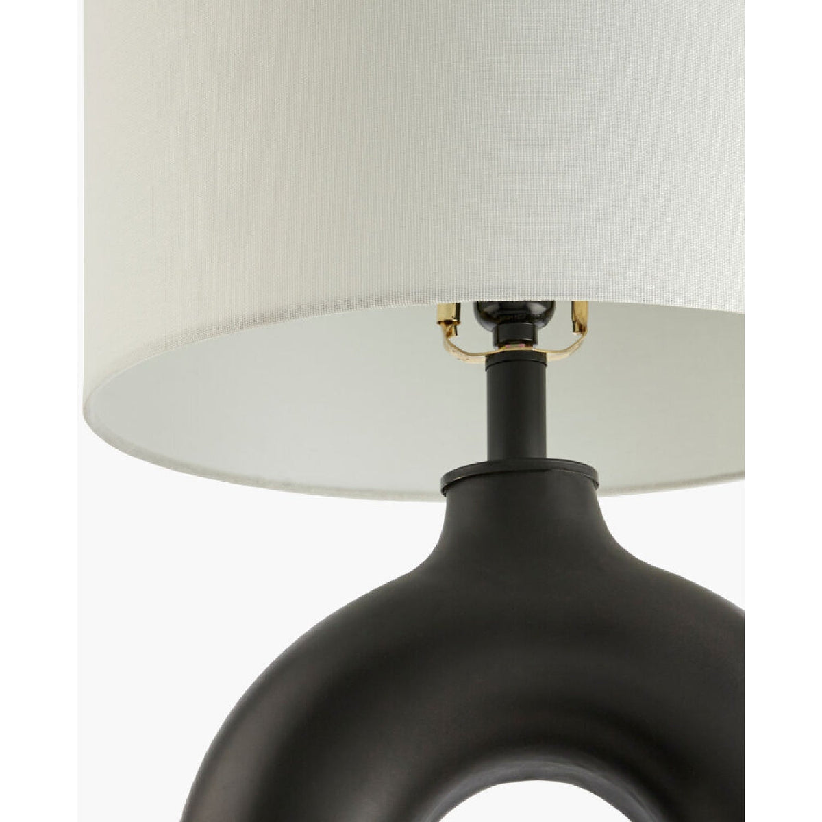 Modern European furniture - Ceramic Ring Accent Table Lamp - www.oroa.com