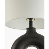 Modern European furniture - Ceramic Ring Accent Table Lamp - www.oroa.com
