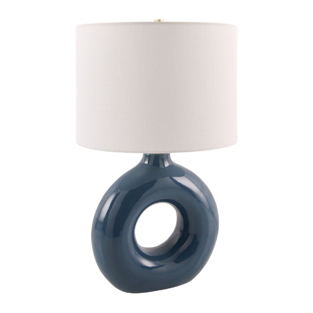 Modern European furniture - Ceramic Ring Accent Table Lamp - www.oroa.com