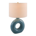Modern European furniture - Ceramic Ring Accent Table Lamp - www.oroa.com