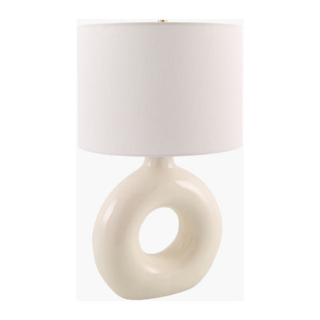 Modern European furniture - Ceramic Ring Accent Table Lamp - www.oroa.com