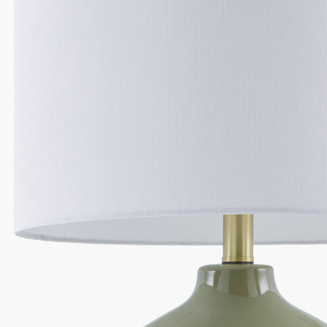 Modern European furniture - Ceramic Ring Accent Table Lamp - www.oroa.com