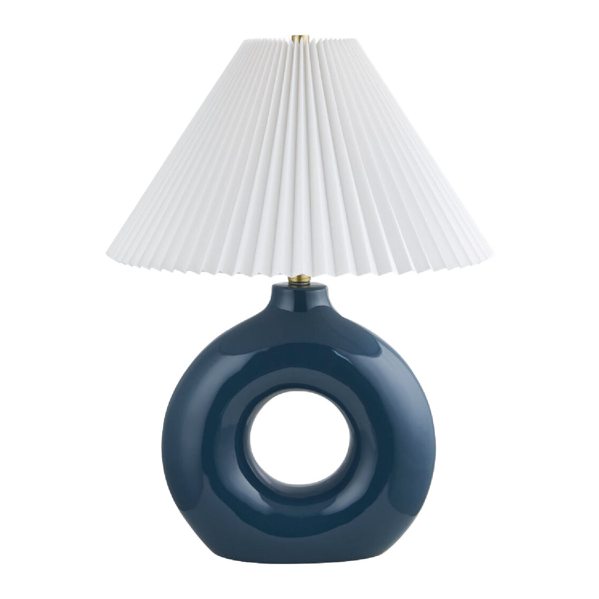 Modern European furniture - Pleated White Fabric Table Lamp - www.oroa.com