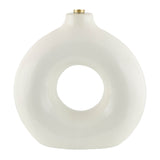 Modern European furniture - Pleated White Fabric Table Lamp - www.oroa.com