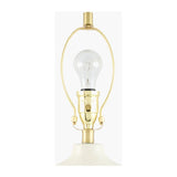 Modern European furniture - Pleated White Fabric Table Lamp - www.oroa.com