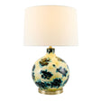 Modern European furniture - Round Painted Glass Tabe Lamp - www.oroa.com