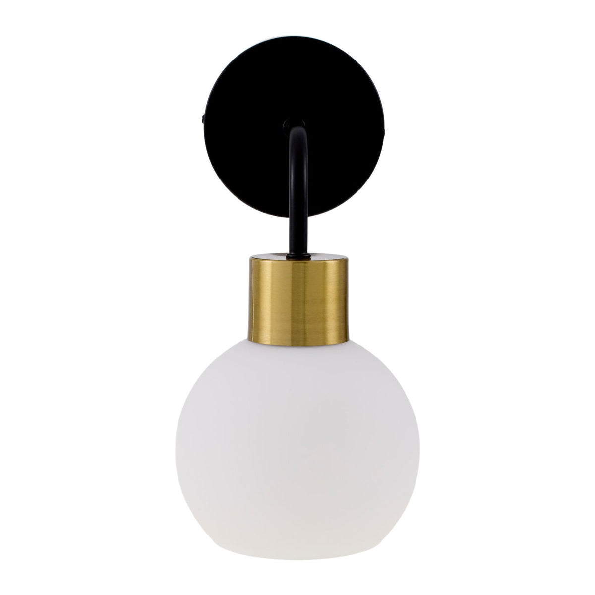 Modern European furniture - Industrial Style Glass Wall Lamp - www.oroa.com