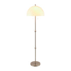 Modern European furniture - White Glass Dome Floor Lamp - www.oroa.com