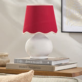 Modern European furniture - Glazed Ceramic Raffia Table Lamp - www.oroa.com