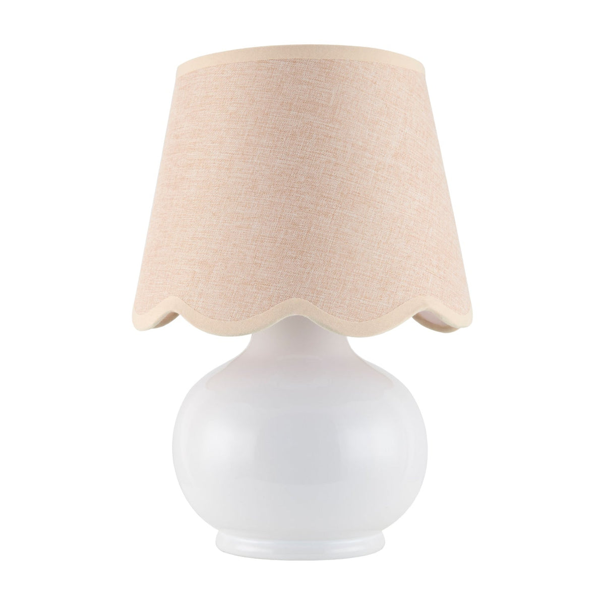 Modern European furniture - Glazed Ceramic Raffia Table Lamp - www.oroa.com