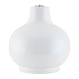 Modern European furniture - Glazed Ceramic Raffia Table Lamp - www.oroa.com