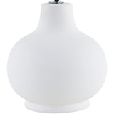 Modern European furniture - Glazed Ceramic Raffia Table Lamp - www.oroa.com
