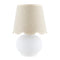 Modern European furniture - Glazed Ceramic Raffia Table Lamp - www.oroa.com