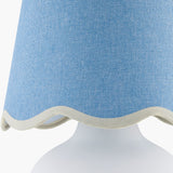Modern European furniture - Glazed Ceramic Raffia Table Lamp - www.oroa.com