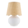 Modern European furniture - Beige Raffia Accent Table Lamp - www.oroa.com