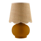 Modern European furniture - Beige Raffia Accent Table Lamp - www.oroa.com