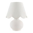 Modern European furniture - Scalloped Raffia Accent Table Lamp - www.oroa.com