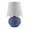 Modern European furniture - Scalloped Raffia Accent Table Lamp - www.oroa.com
