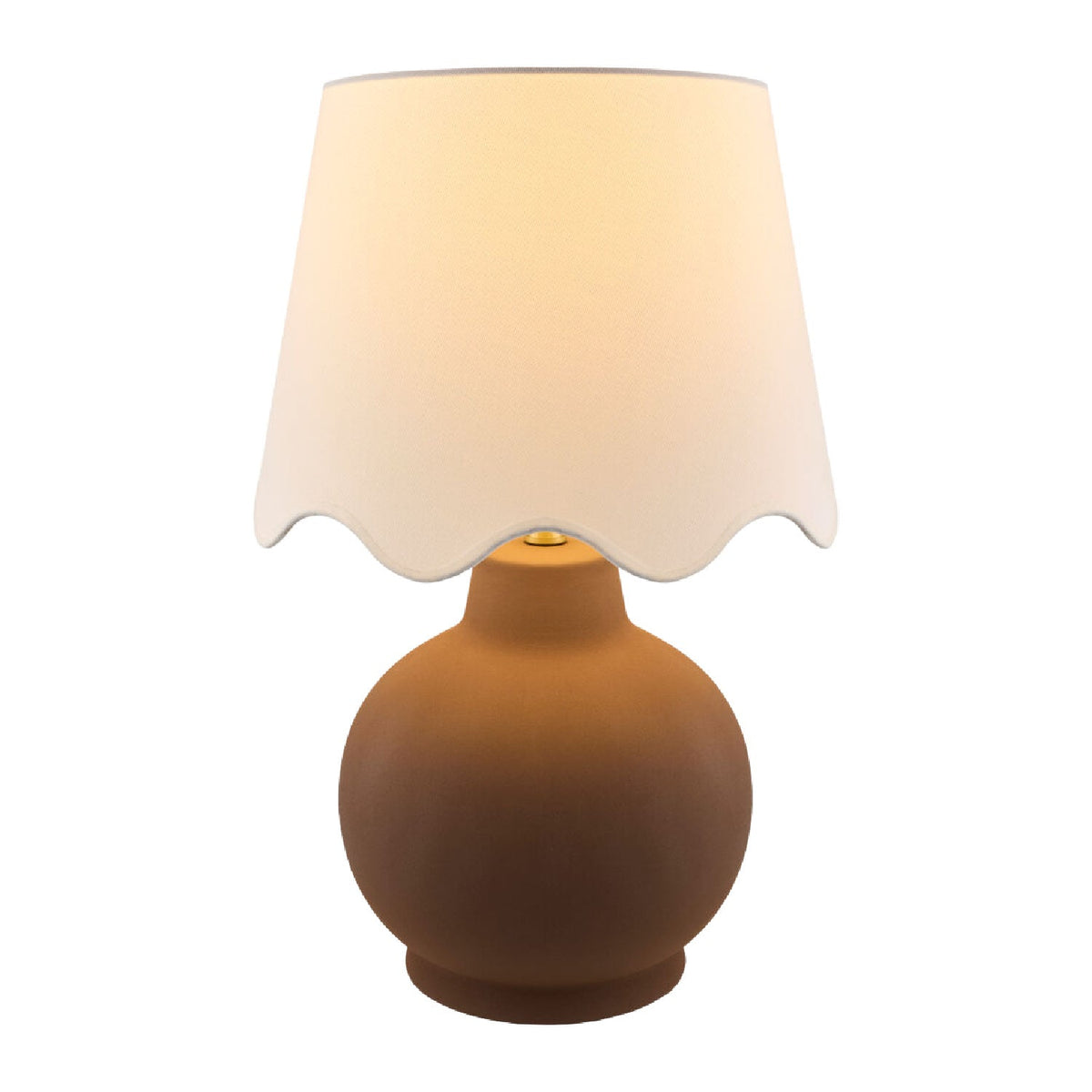 Modern European furniture - Wavy Linen Ceramic Table Lamp - www.oroa.com