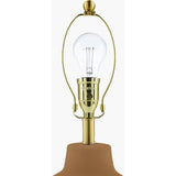 Modern European furniture - Wavy Linen Ceramic Table Lamp - www.oroa.com