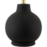 Modern European furniture - Wavy Linen Ceramic Table Lamp - www.oroa.com