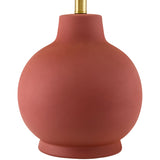 Modern European furniture - Wavy Linen Ceramic Table Lamp - www.oroa.com