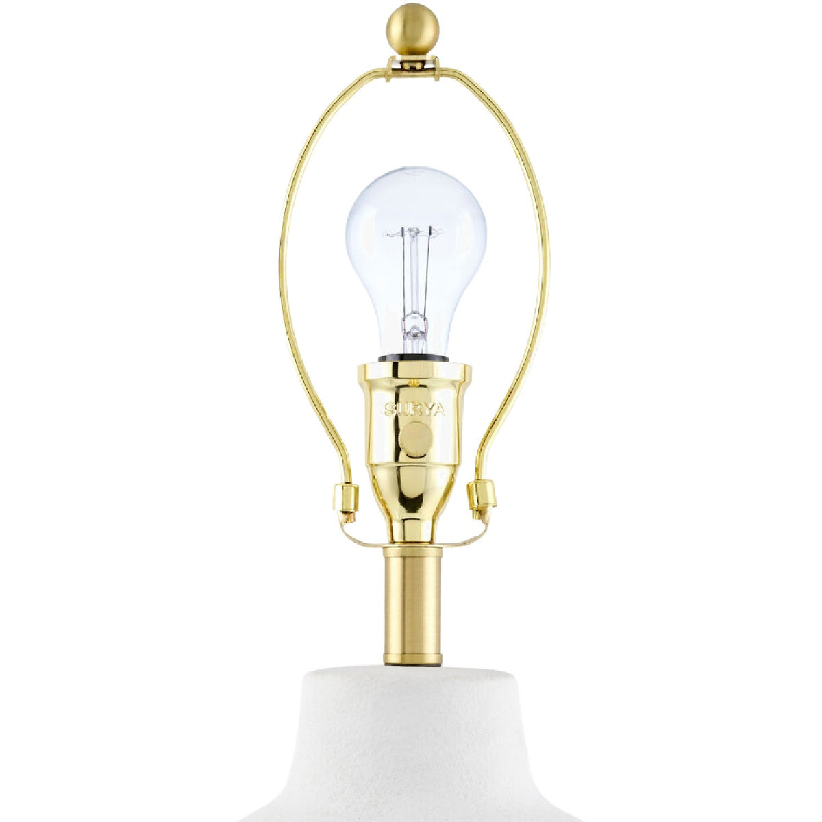 Modern European furniture - Wavy Linen Ceramic Table Lamp - www.oroa.com