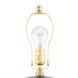 Modern European furniture - White Empire Fabric Table Lamp - www.oroa.com