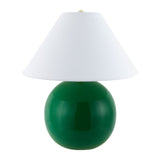 Modern European furniture - White Empire Fabric Table Lamp - www.oroa.com
