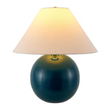 Modern European furniture - White Empire Fabric Table Lamp - www.oroa.com