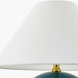 Modern European furniture - White Empire Fabric Table Lamp - www.oroa.com