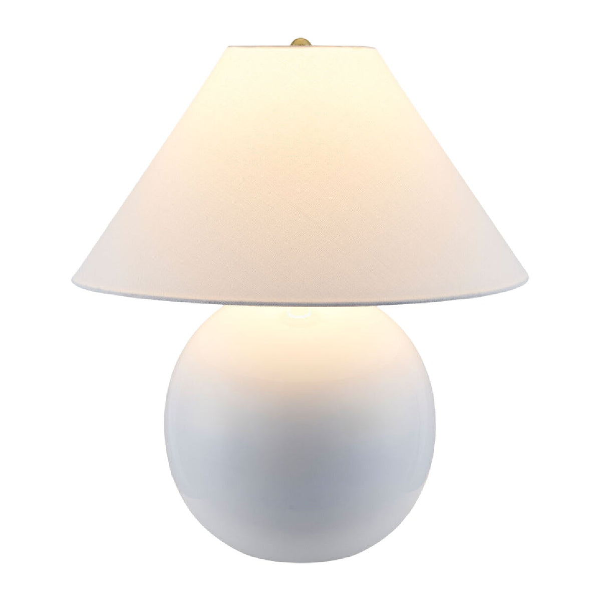 Modern European furniture - White Empire Fabric Table Lamp - www.oroa.com
