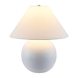 Modern European furniture - White Empire Fabric Table Lamp - www.oroa.com
