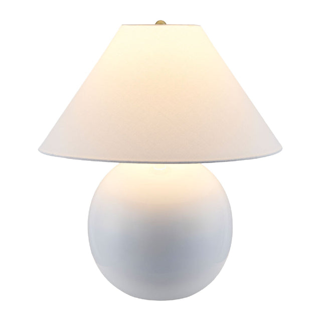 Modern European furniture - White Empire Fabric Table Lamp - www.oroa.com