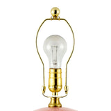 Modern European furniture - White Empire Fabric Table Lamp - www.oroa.com