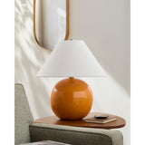 Modern European furniture - White Empire Fabric Table Lamp - www.oroa.com