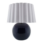 Modern European furniture - Scalloped White Fabric Table Lamp - www.oroa.com