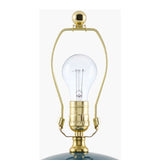 Modern European furniture - Scalloped White Fabric Table Lamp - www.oroa.com