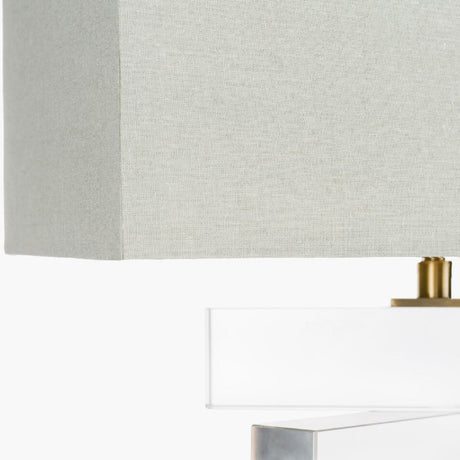 Modern European furniture - Clear Crystal Accent Table Lamp - www.oroa.com